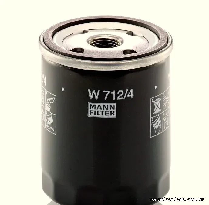 MANN FILTER W7124 Yağ Filtresi - MANN FILTER - W7124