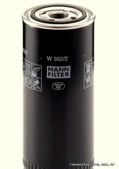 MANN FILTER W9622 Yağ Filtresi - MANN FILTER - W9622