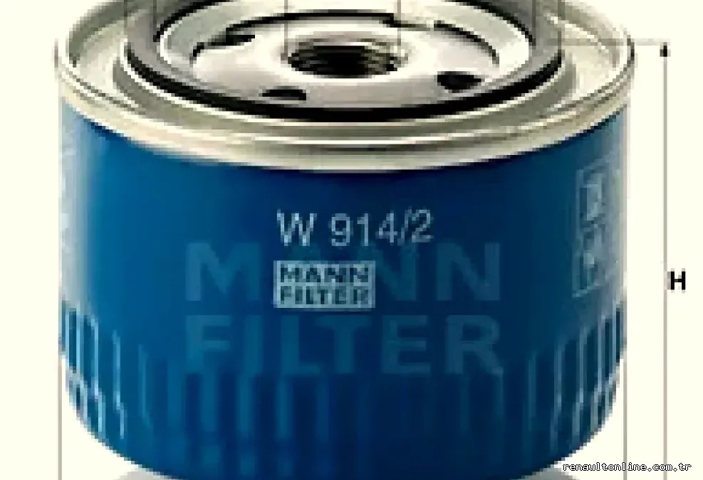 YAG FILTRESI RENAULT R9 EM - Mann Filter - MANN W914/2
