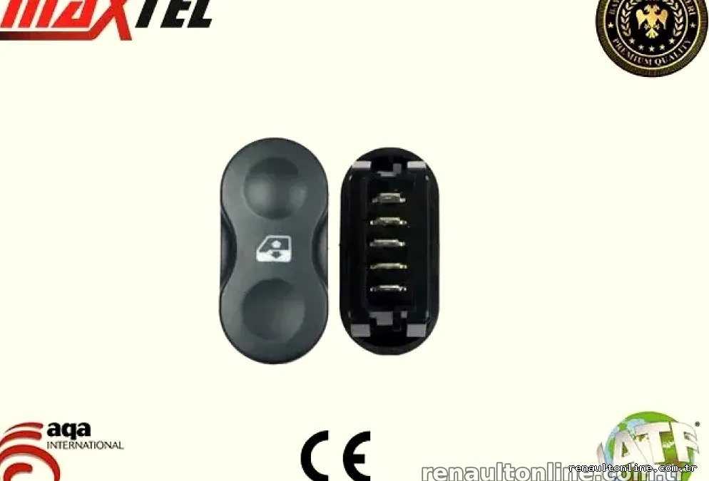 CAM ANAHTARI DACIA DUSTER SANDERO 5 FISLI TEKLI GRI - Maxtel - MAXTEL 18204983