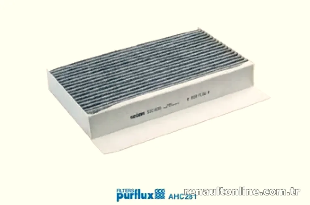 POLEN FILTRESI MEGANE III SCENIC III (KARBONLU) - Purflux - PURFLUX AHC281