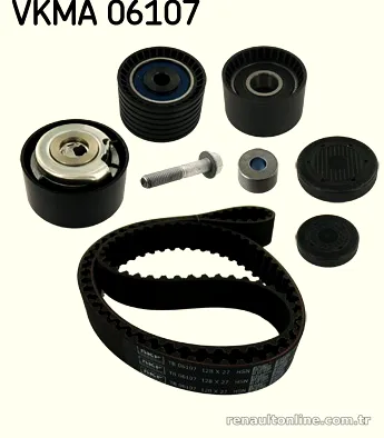 SKF VKMA06107 Triger Kayış Seti - SKF - VKMA06107