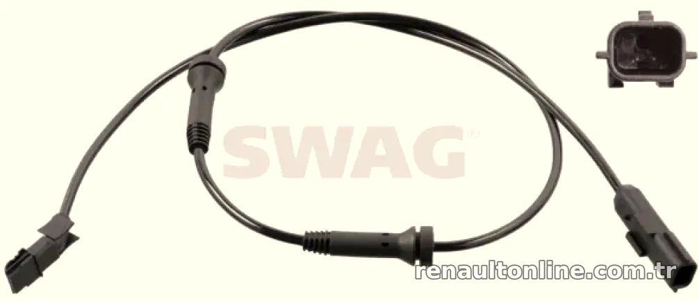 ABS KABLOSU SENSORU ARKA MEGANE II - Swag - SWAG 60102476