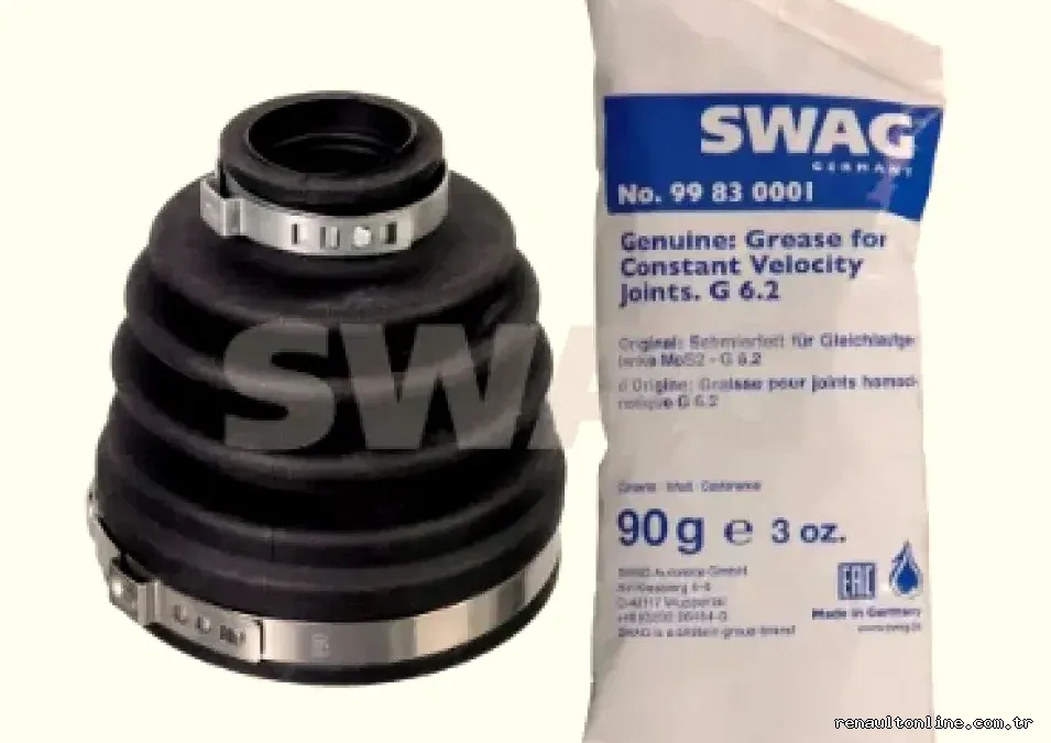 AKS KORUGU TAKIMI RENAULT CLIO IV, FLUENCE, LUTECIA, MEGANE III, SCENIC III - Swag - SWAG 33102771