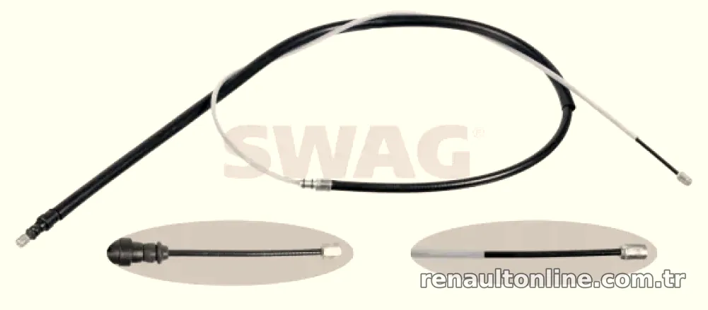 ARKA RL EL FREN TELI MEGANE II 03> 3 / 5 KAPI - Swag - SWAG 60101818
