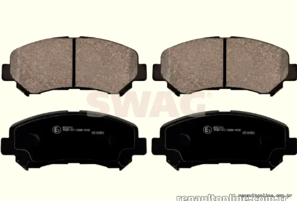 ON FREN BALATASI NISSAN QASHQAI 2007 2012 X TRAIL 2008 2011 RENAULT KALEOS 2,0 DCI - Swag - SWAG 82916738