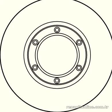 TRW DF1005 Fren Disk Ayna - TRW - DF1005