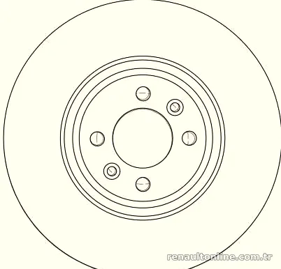 TRW DF4371 Fren Disk Ayna - TRW - DF4371