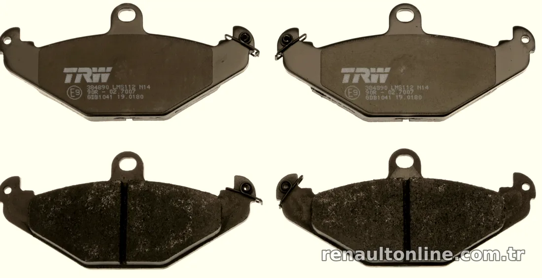 TRW GDB1041 Fren Disk Balata - TRW - GDB1041