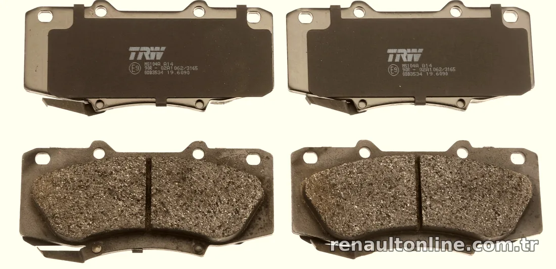 TRW GDB3534 Fren Disk Balata - TRW - GDB3534