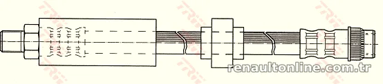TRW PHB303 Fren Hortumu - TRW - PHB303