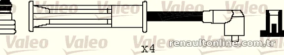 VALEO 346244 Buji Kablosu - VALEO - 346244