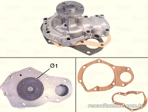 VALEO 506314 Devirdaim Su Pompası - VALEO - 506314