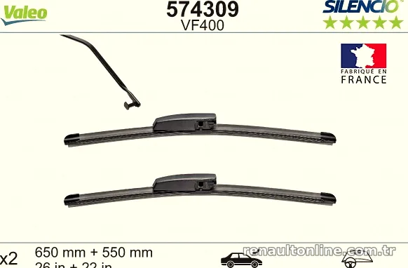 VALEO 574309 Silecek Süpürgesi - VALEO - 574309