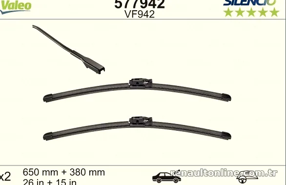 VALEO 577942 Silecek Süpürgesi - VALEO - 577942