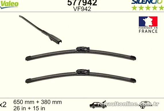VALEO 577942 Silecek Süpürgesi - VALEO - 577942