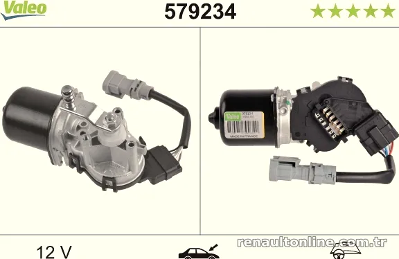 VALEO 579234 Silecek Motoru - VALEO - 579234