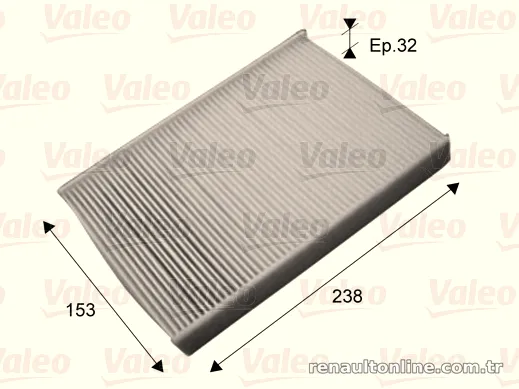 VALEO 715721 Polen Filtresi - VALEO - 715721