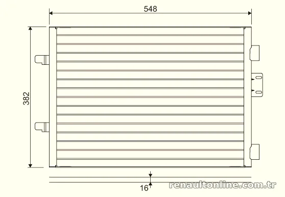 VALEO 817602 Klima Radyatörü - VALEO - 817602